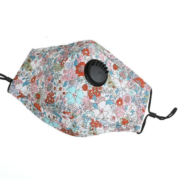 

factory paisley anti pollution designer face mask dust respirator washable reusable masks with the respiration valve can