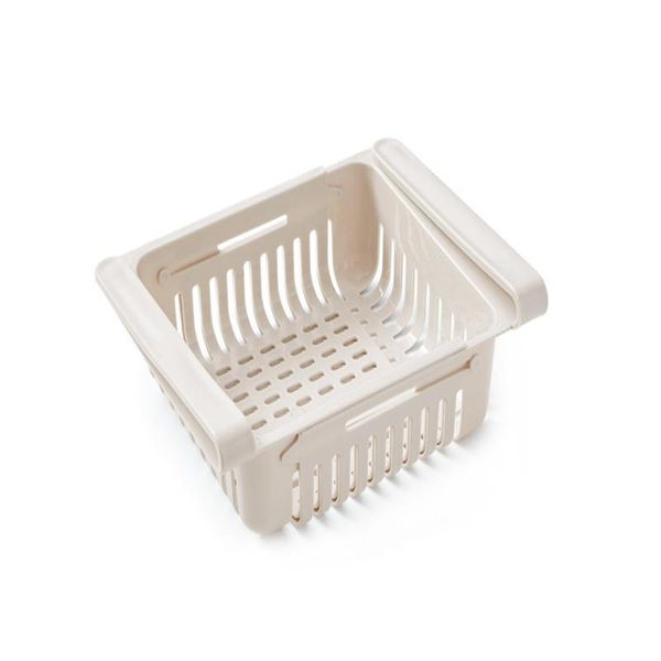 

2020 new 1pcs refrigerator food storage box adjustable storage drawer type container refrigerator box rack storage rack