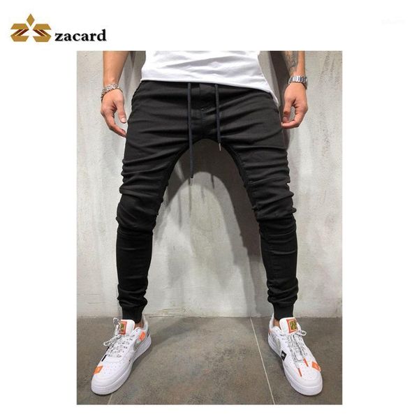 

zacard jogging sweatpants men's cotton sport running pants slim fit gym track pants bodybuilding trouser1, Blue