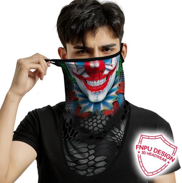 

outdoor sport cycling hiking bike breathable head wrap mask ski balaclava knit hat face shield beanie cap windproof mask, Blue;black