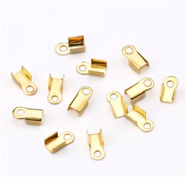 

500pcs 6*m cord crimp end beads buckle tips clasp cord hooks clasps bracelet connectors for jewelry making find qyljtq