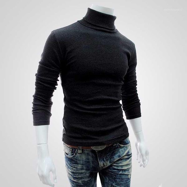 

men's sweaters 2021 mens autumn winter wool pullover male turtleneck sweater jumper knitted high turtle neck black -xxl1, White;black