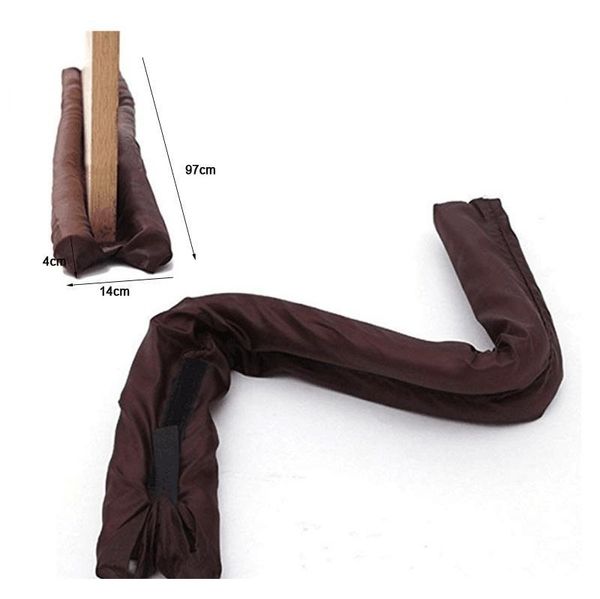 

home door twin door draft dodger guard ser energy saving protector home dustproof doorswindow twin draft wmtwiw five2010