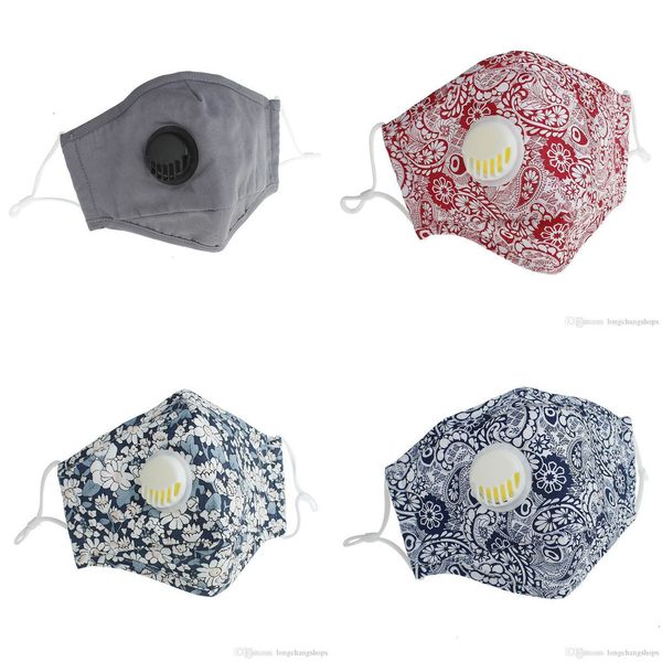 

factory6te0pm2.5 face dhl washable anti-dust masks reusable mask valve protective cotton face masks c1spx m8j6 mt2bjzkh