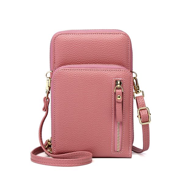 

2020 new large-capacity mobile phone small single shoulder messenger zipper bag multi-functional long hand holding ladies wallet
