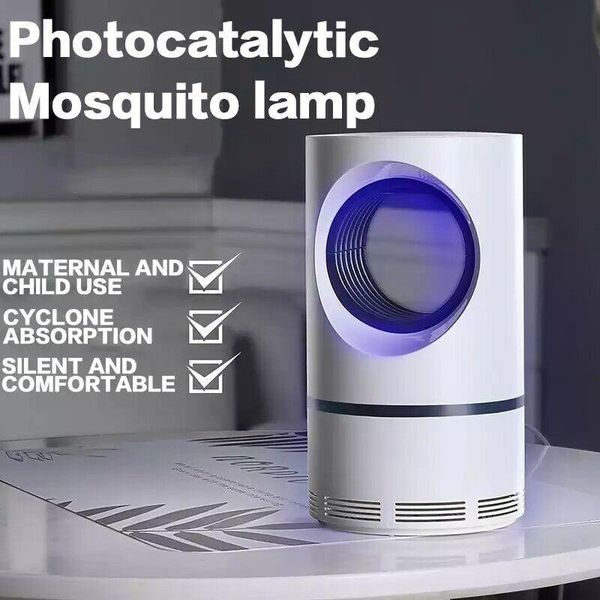 

electric fly bug zapper mosquito insect killer led light trap pest control lamp