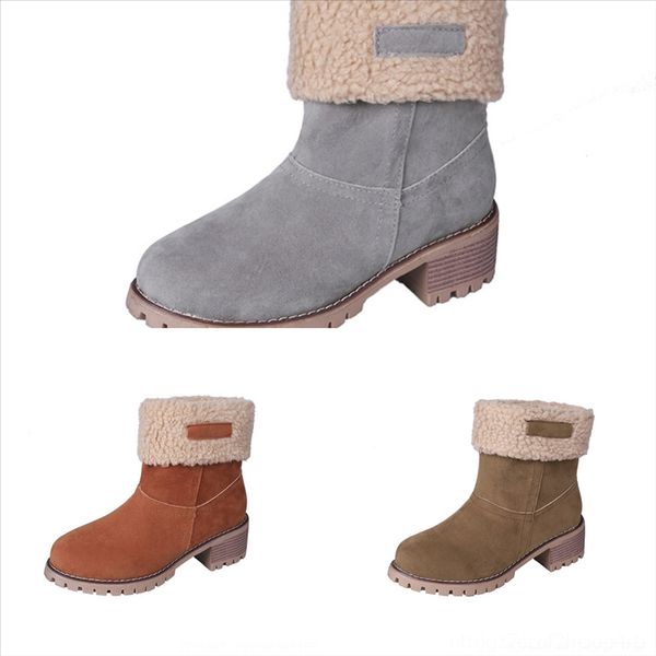 

bmx new women winter shoes girl women rubber classic snow boots ankle short bow fur boot winter black chestnut boot boot size
