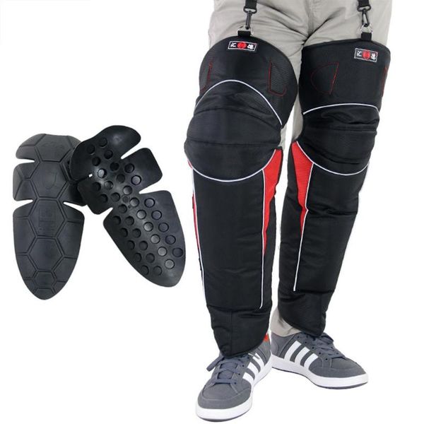 

winter motorcycle warm gaiter legging legs cover protectors detachable knee pads scooter windproof adjustable strap motorbike ho
