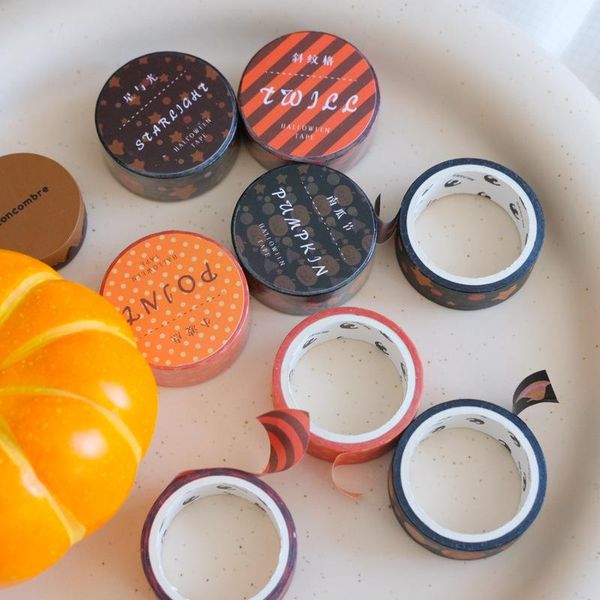 

2016 mm 1pc halloween series decoration washi pumpkin ghost masking tape creative scrapbooking stationary school supplies h