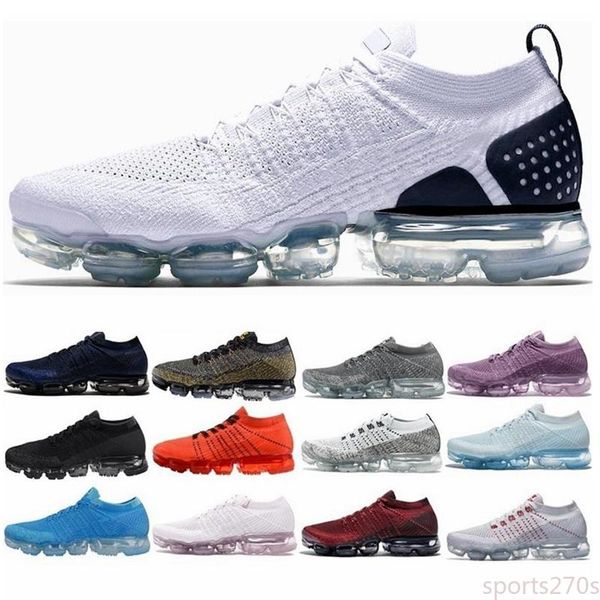 

knit 2.0 mens running shoes triple white black heritage cushion trainer men women outdoor sports sneakers d3