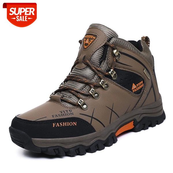 

2021ywygmz men's winter snow boots waterproof non-slip casual super warm cotton boots outdoor hiking work shoes size 39-47 #ym3u, Black
