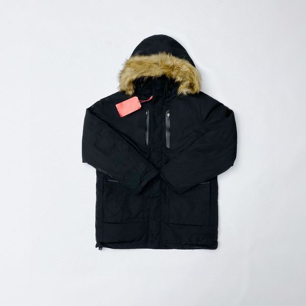 

womens coat hooded autumn winter windbreaker coat down thick hoodie outwear fashion jackets asian size women's clothing, Black