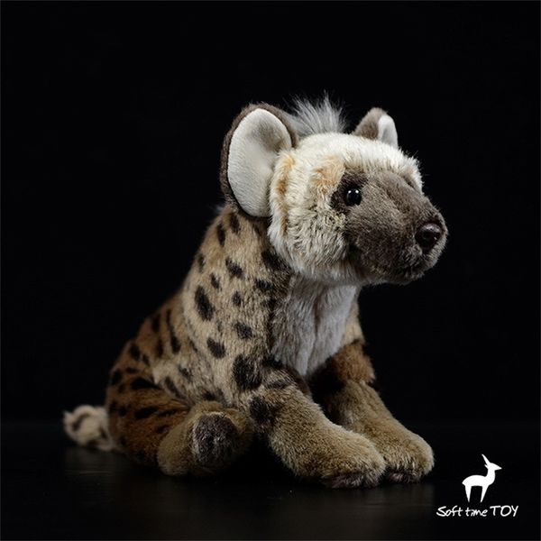 Commercio estero coda uscita singola Italia Spot The Hyena Doll Africa Speckle The Hyena Simulation Animal Lint Toys 201201