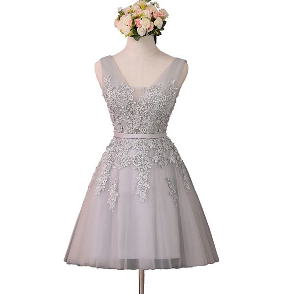 

короткие линии серебряные серебряные платья на домохозяйстве v шеи кружевные аппликаторы на шнуровке выпускных платьев выпускных платьев деш, Blue;pink