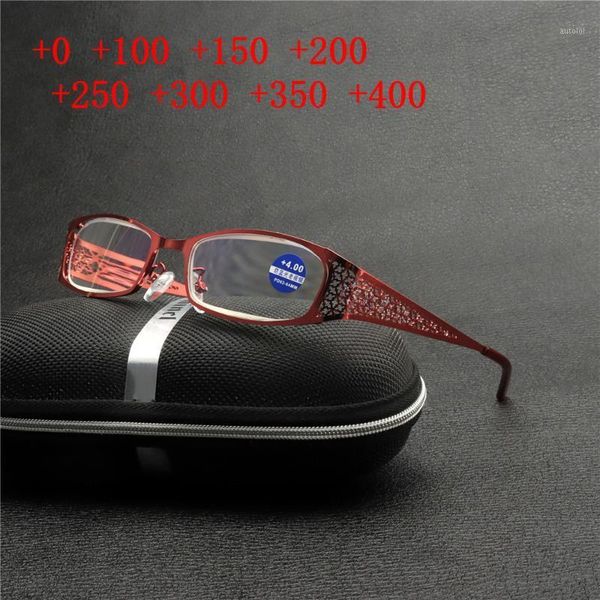 

new pchromatic progressive multifocus reading glasses for women fashion hollow frame adjustable vision reading glasses nx1, White;black