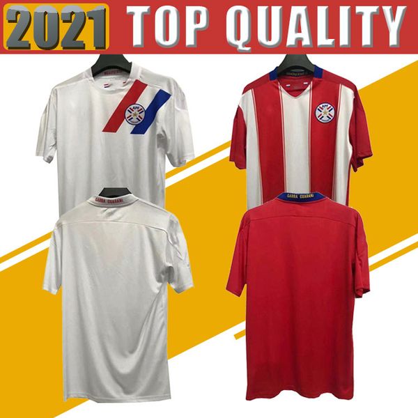 

2020 2021 paraguay soccer jerseys national team uniforms home away a.romero f.balbuena m.almiron football jerseys, Black;yellow