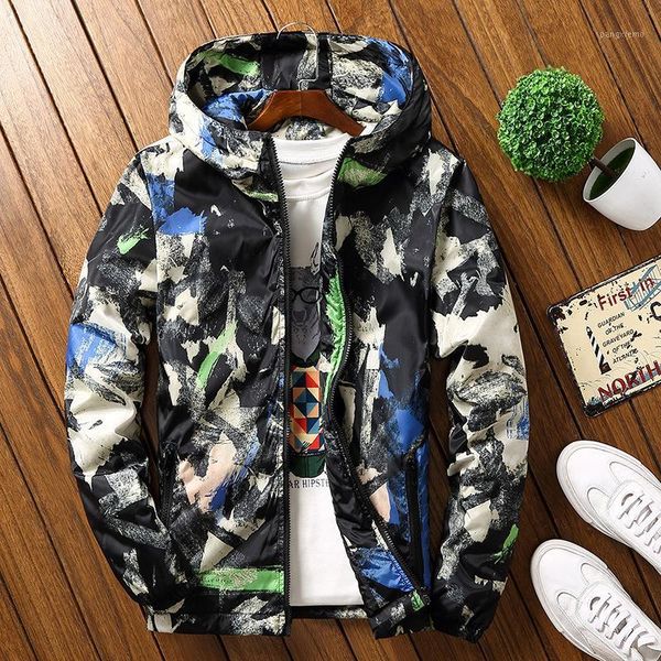 

men's winter jacket hooded cotton-padded clothes men's camouflage winter couple's cotton-padded clothes slim fit1, Black