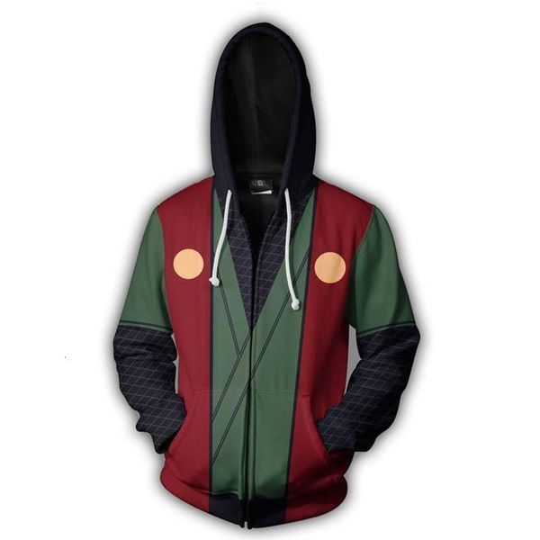 

naruto hoodie 4th 7th hokage uzumaki naruto uchiha sasuke hatake kakashi ootutuki jiraiya zipper coat outfit hoodies sweatshirt, Black