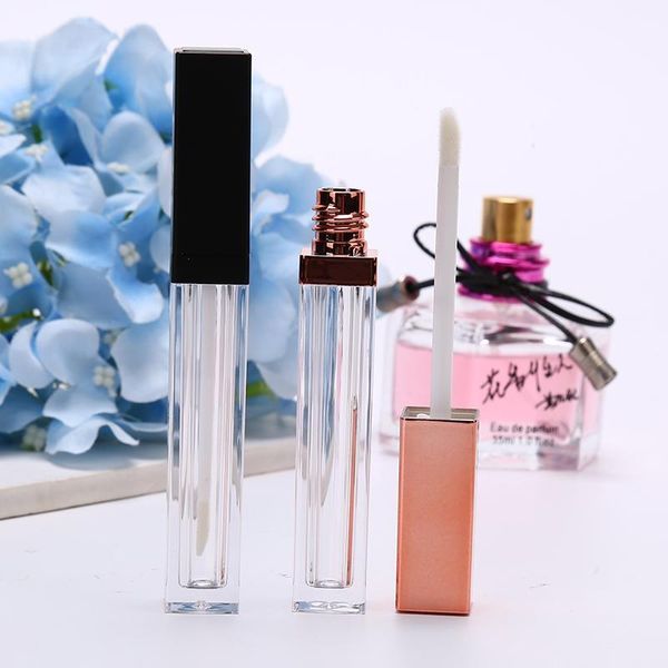 

storage bottles & jars 1 pc 5ml lip gloss tubes diy empty cosmetic bottle refillable liquid lipstick inner sample container1