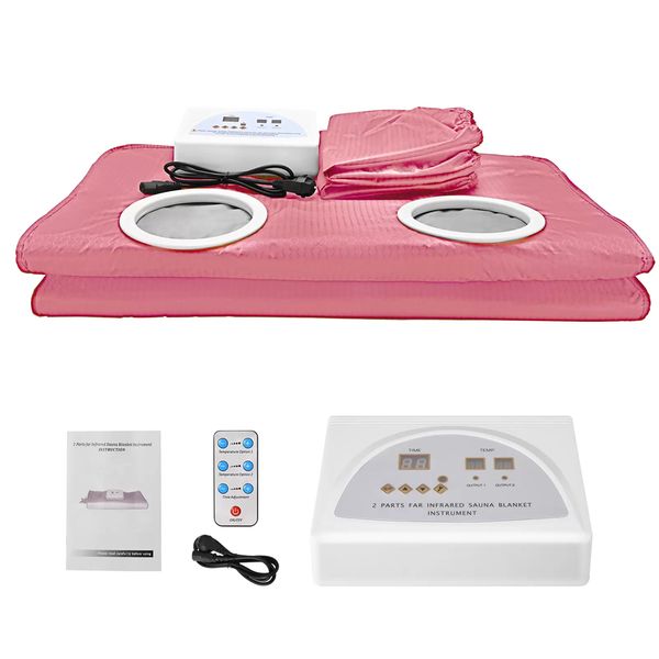 

far infrared sauna blanket pressotherapy slimming machine stretchable sleeve design digital thermal body shape used for detox and fitness wi