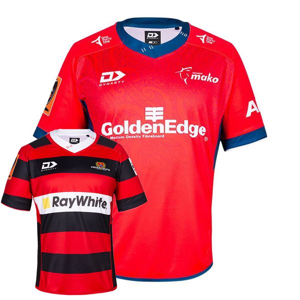 

new 2020 2021 tasman mako canterbury rugby jerseys t shirts espana rugby league jersey 20 21 shirts s-5xl, Black;gray