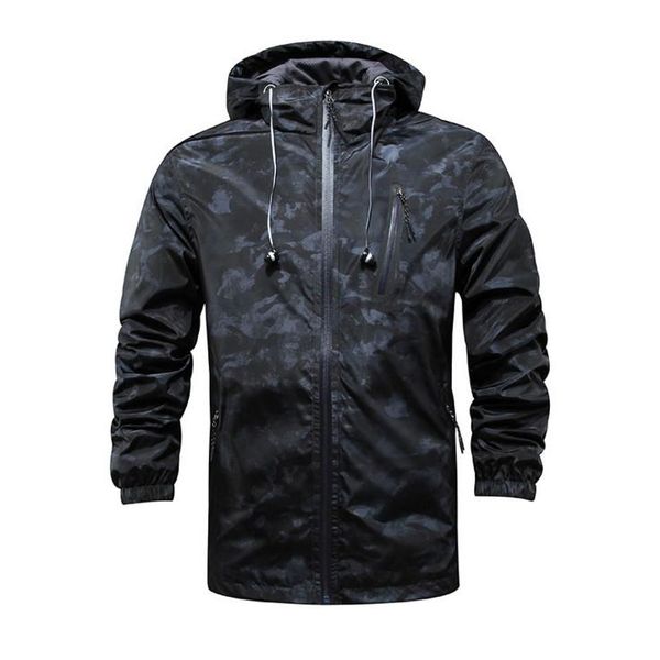 

2021 new arrival waterproof windproof men jackets and coats spring autumn thin camouflage jackets men windbreaker sportwear 4xl, Black;brown