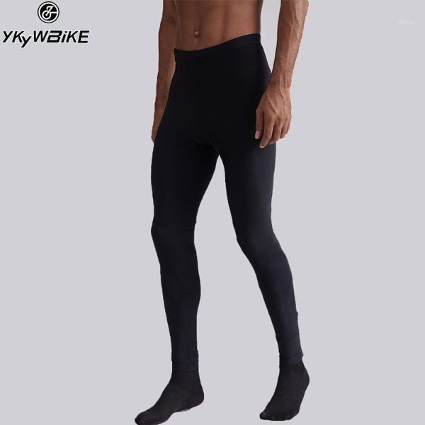 

ykywbike keep warm cycling trousers winter thermal mountain bike pants bicycle tights cycling pants1, Black;blue