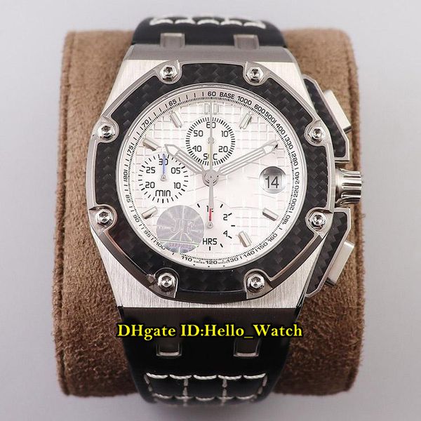 

jf v2 new juan pablo montoya 26030 углеродное волокно bezel cal.2840 a2840 автоматический хронограф мужские часы синяя текстура циферблат ко, Slivery;brown