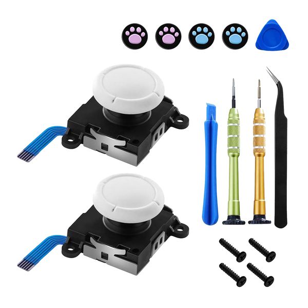 

replacement left/right joystick for nintendo switch joycon and switch lite joycon kit