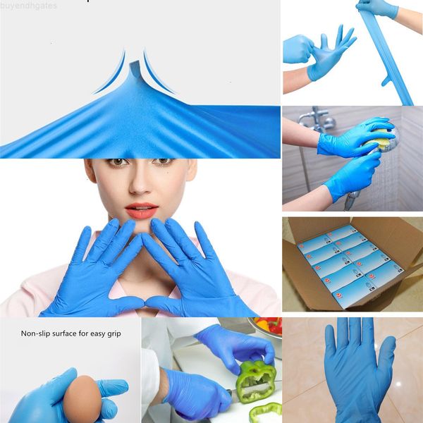 

allergy food grade waterproof pvc work nitrile stocks safety disposable mechanic latex exam house gloves c