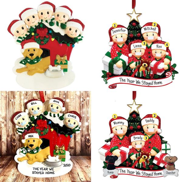 

2020 party tree ornament survivor personalized family birthdays decoration gift christmas ornaments pendant js1u