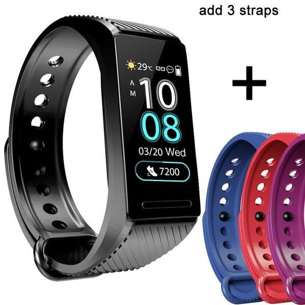 

умный фитнес браслет измерение артериального давления умная полоса водонепроницаемый ip67 фитнес-трекер часы сердечника монитор мужчины женщ