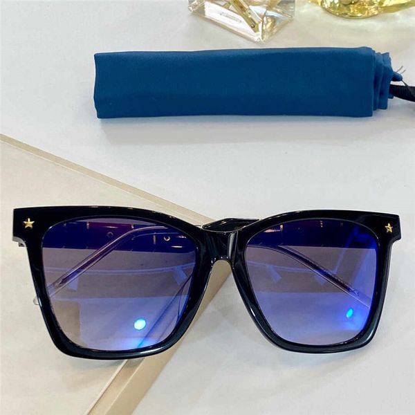 

0715 new fashion sunglasses ladies square summer style plate rectangular full frame uv protection with protective cover, White;black