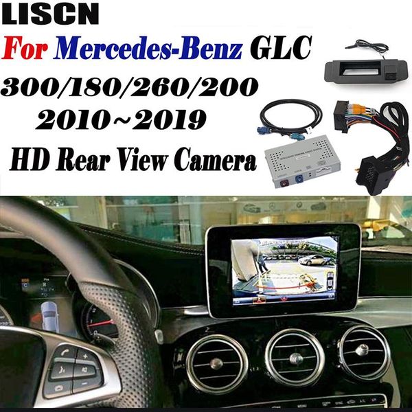 

car rear view cameras& parking sensors camera for - glc 300/180/260/200 2010~2021 reversing adapter original screen upgrade decoder
