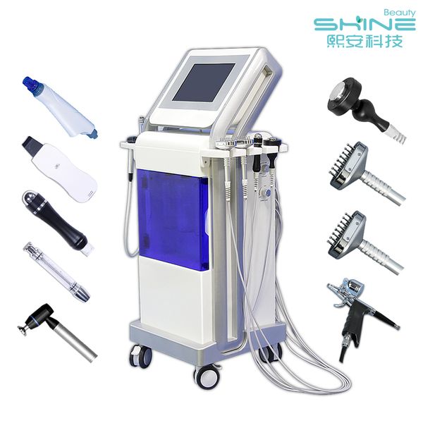 

new hydro facial machine skin deep cleaning salon microdermabrasion equipment remove dead skin cells hydra facial oxygen