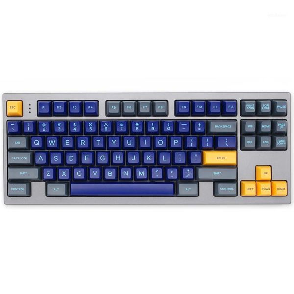 Keyboards Domikey SA ABS -Doppel -Keycap -Set Atlantis -Profil für MX STEM -Tastatur Poker 87 104 GH60 XD64 XD68 XD84 XD96 XD75 XD871