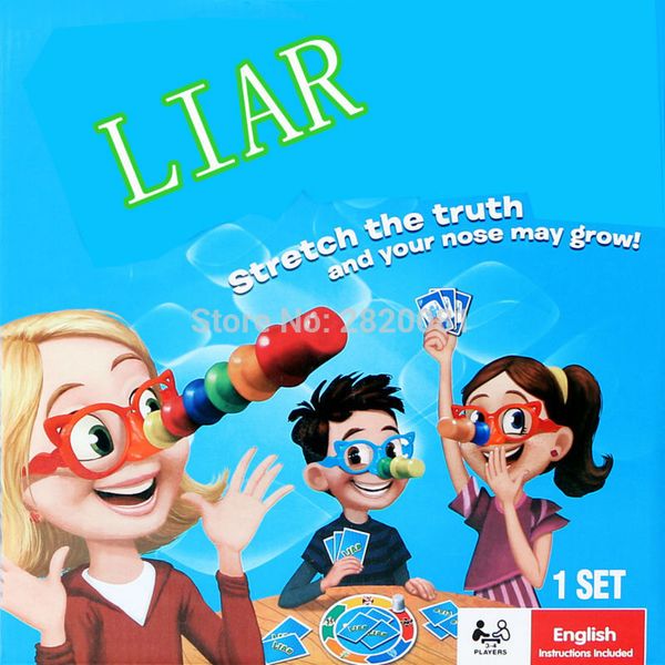 

new family funny game liar hilarious noses & glasses toys,children-parent novelty game 2-4player your nose may grow toy set q0115