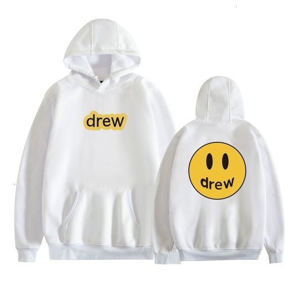 

house drew new justin bieber smiling face hooded hoodie, White;black