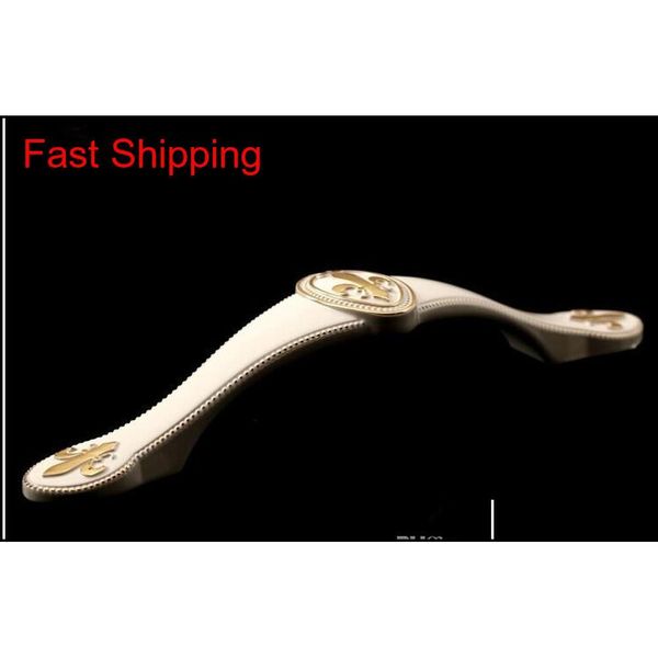 

europen fashion ivory white furniture handles 128mm white cabinet drawer knobs pulls 96mm ivory white dres qyltjz sports2010