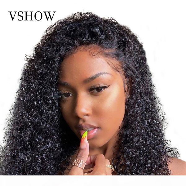 

curly lace front human hair wigs for black women hd transparent lace frontal wig 360 full lace wig malaysian kinky curly wig