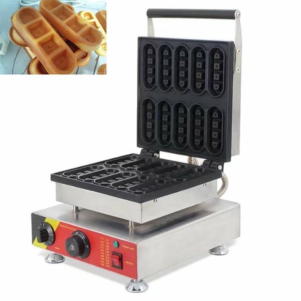 

bar slice electric commercial use waffle iron maker machine