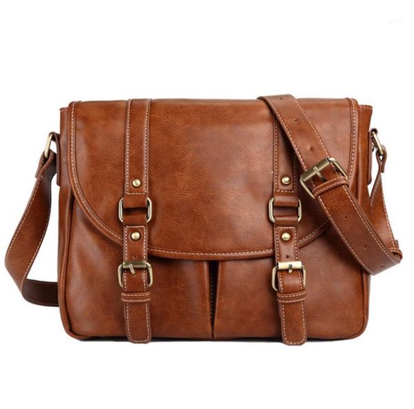

messenger bag men leather leather briefcases men bag for man1