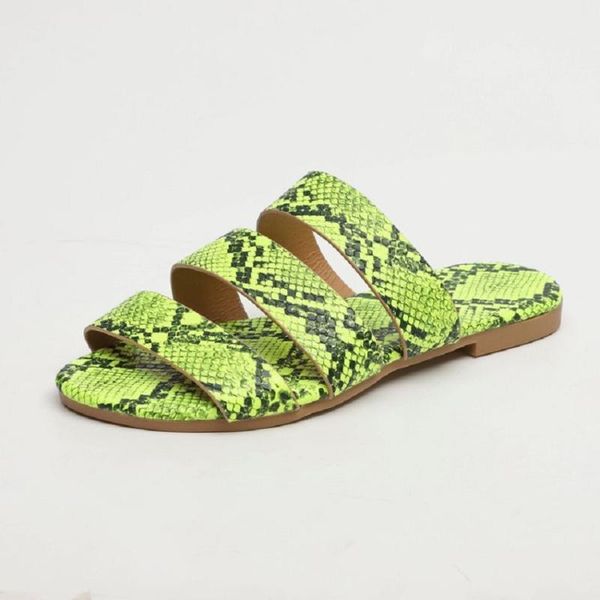 

slippers 2021 women flat serpentine summer female cool flip flops comfort outside beach ladies slides casual shoes1, Black