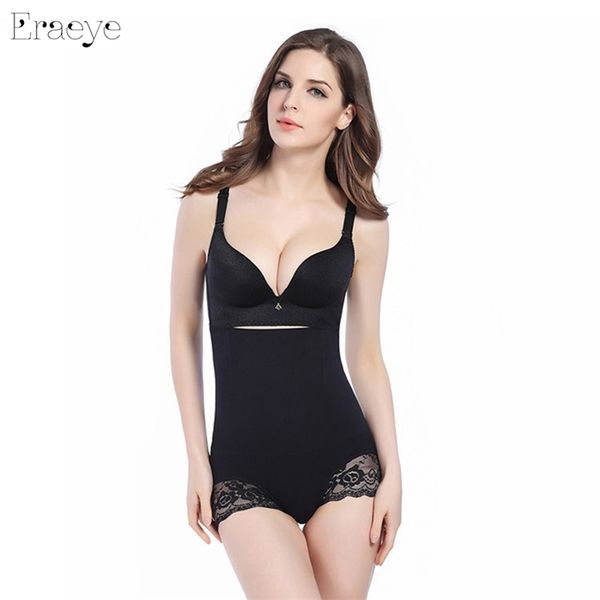 

eraeye women high waist body shaper panties seamless belly control waist slimming pants shapewear girdle underwear waist trainer lj201210, Black;white