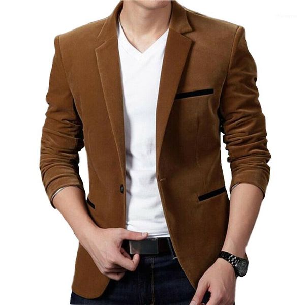 

2020 new men blazer casual slim fit office suit autumn winter jacket coat formal masculina blazer men's business blazers outwear1, White;black