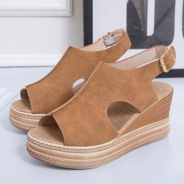 

sandals women wedges shoes high heels sandals summer chaussures femme platform sandalia feminina 35-43 #nf2q