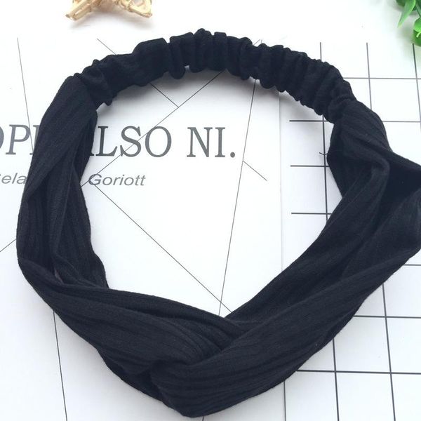 

vintage solid floral print headband cross knot twist women hairband turban hair hoop headband headwear girls hair accessories q bbyutw