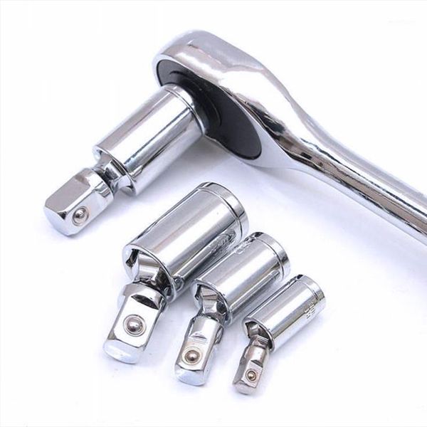 

socket wrench steering adapter 1/4" 3/8" 1/2" rotating sleeve joint ratchet wrench combined converter1