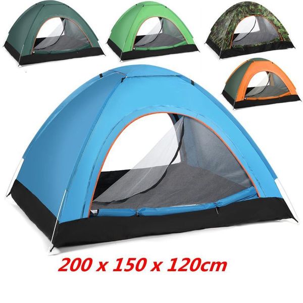 

2-3 person full automatic anti-uv windproof waterproof camping tent outdoor traveling hiking beach tent