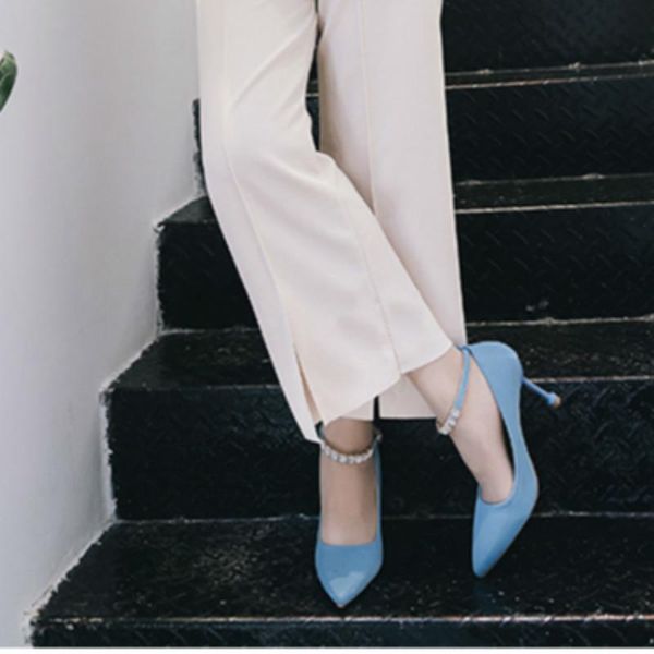 

dress shoes 2021 women bling bridal high heels pumps breathable platform elegant wedding party high-heeled lady office y21-74, Black